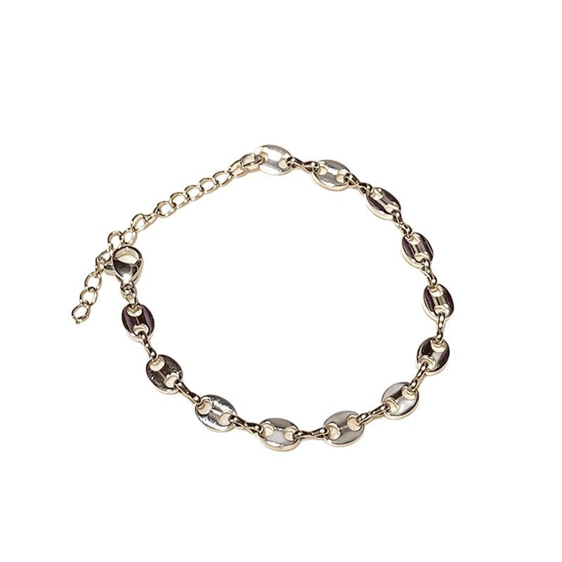 Modern Chunky Linked Chain Necklace Kalsten