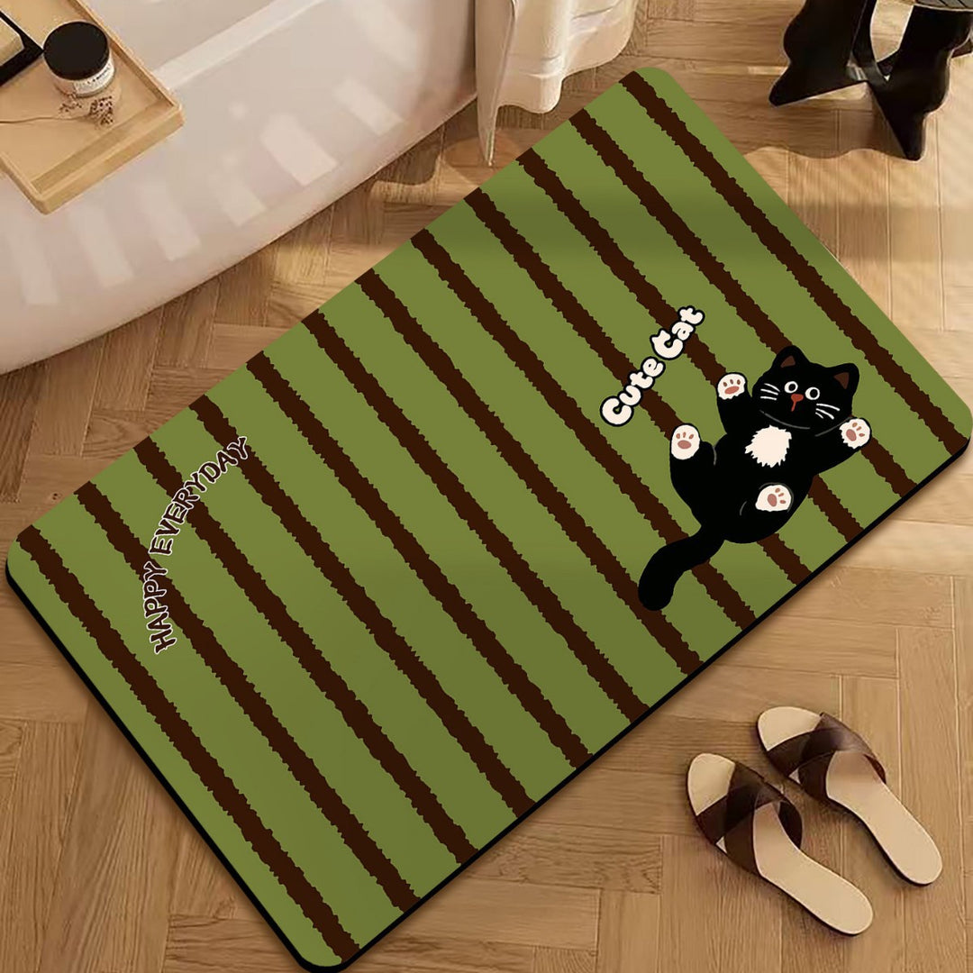 Cartoon-Themed Decorative Door Mat