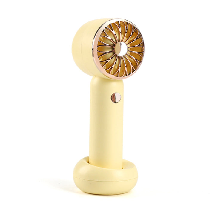 Ladies Portable Hand Fan with Powerful Battery and Stylish Design Kalsten
