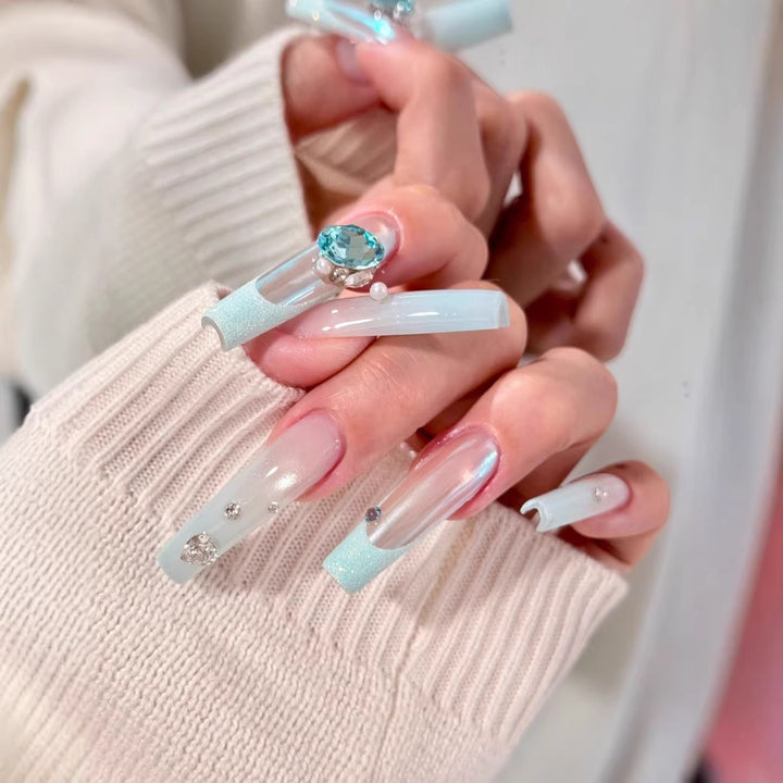 Artistic Extended Press-On Nails