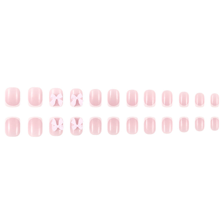Floral Embellished Press-On Nail Art Kalsten