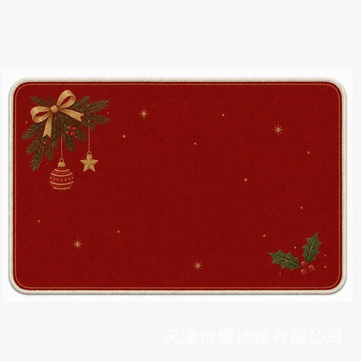 Festive Christmas-Themed Door Mat Kalsten