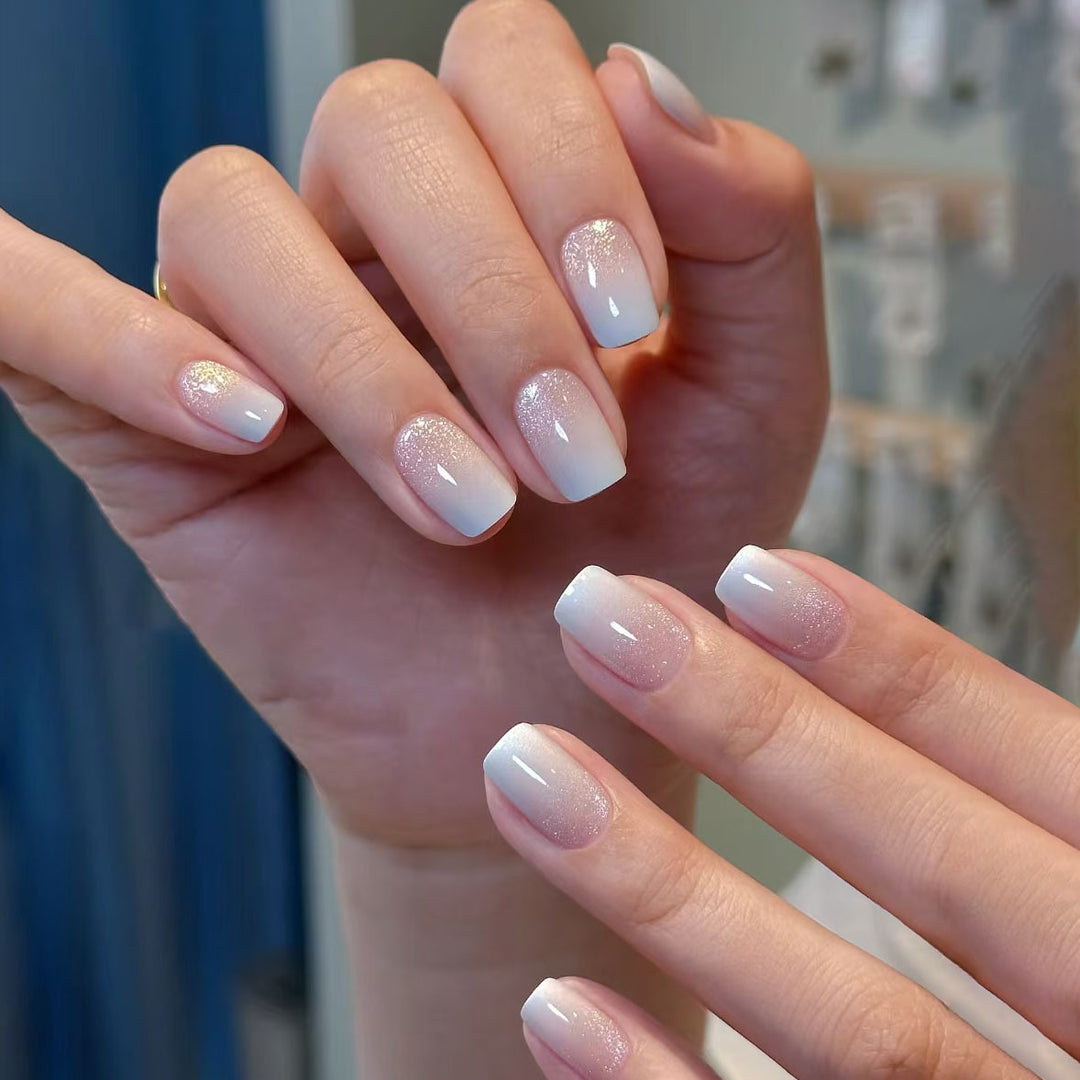 Glittery Ombre Nail Art Set