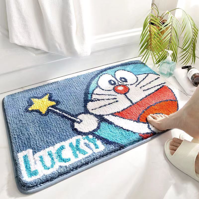 Cartoon Character Plush Bath Mat Kalsten