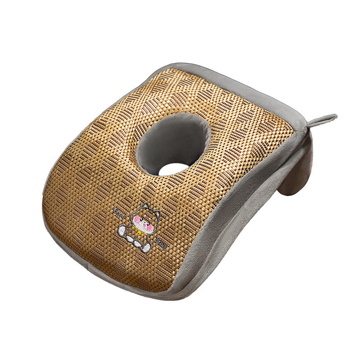 Plush Neck Support Pillow with Ergonomic Cutout Kalsten