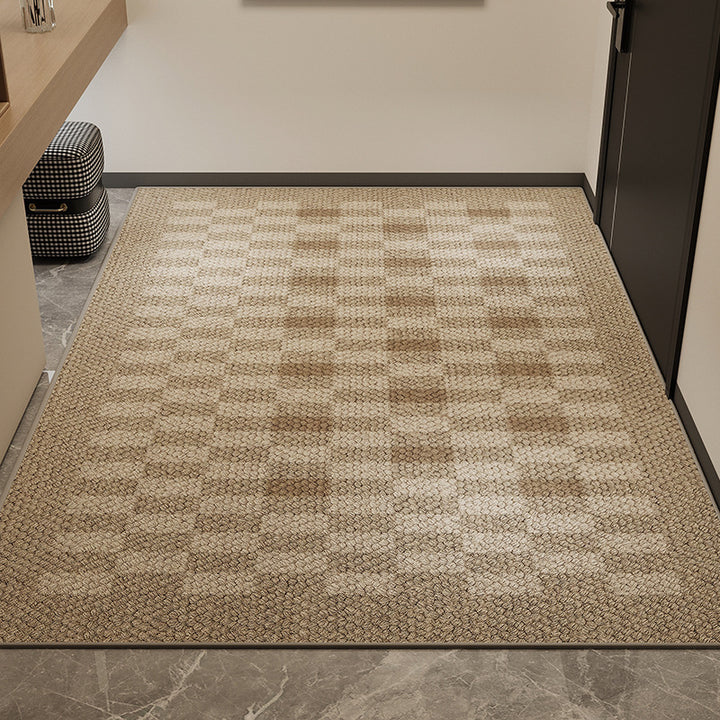 Elegant Tropical-Themed Entryway Mat Kalsten