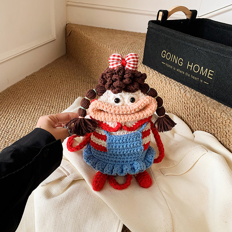 Creative Crochet Doll Handbag