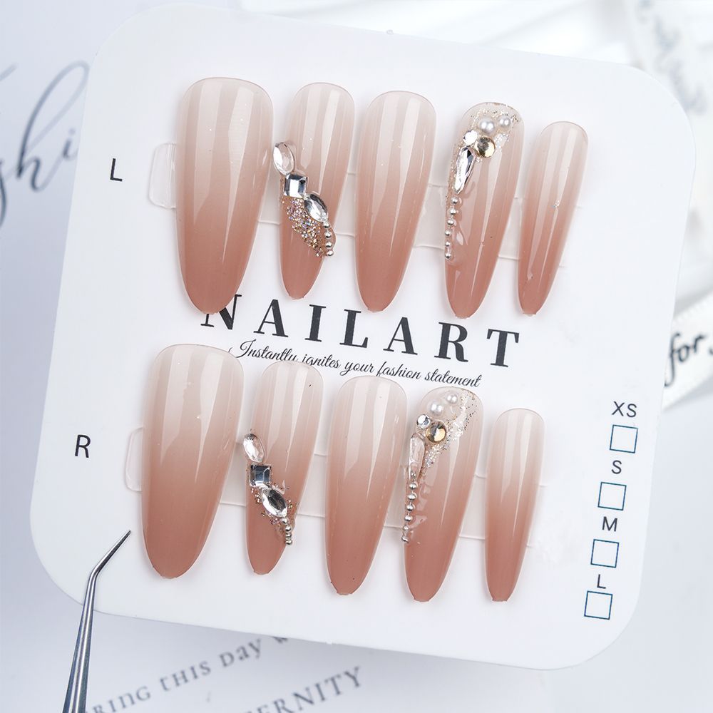 Artistic 3D Butterfly Press-On Nail Set Kalsten