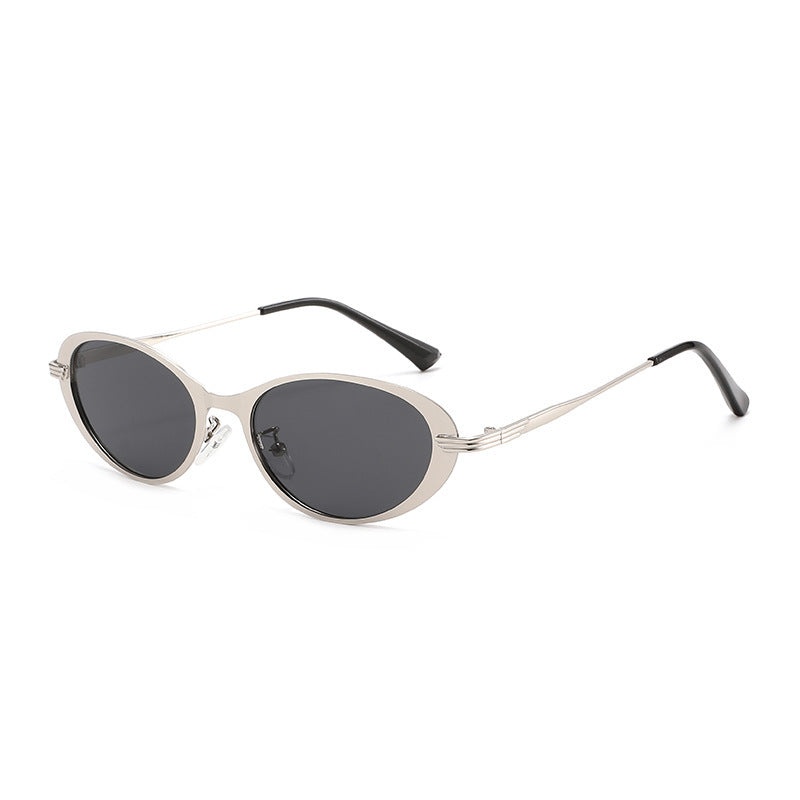 Contemporary Oval Frame Sunglasses Kalsten