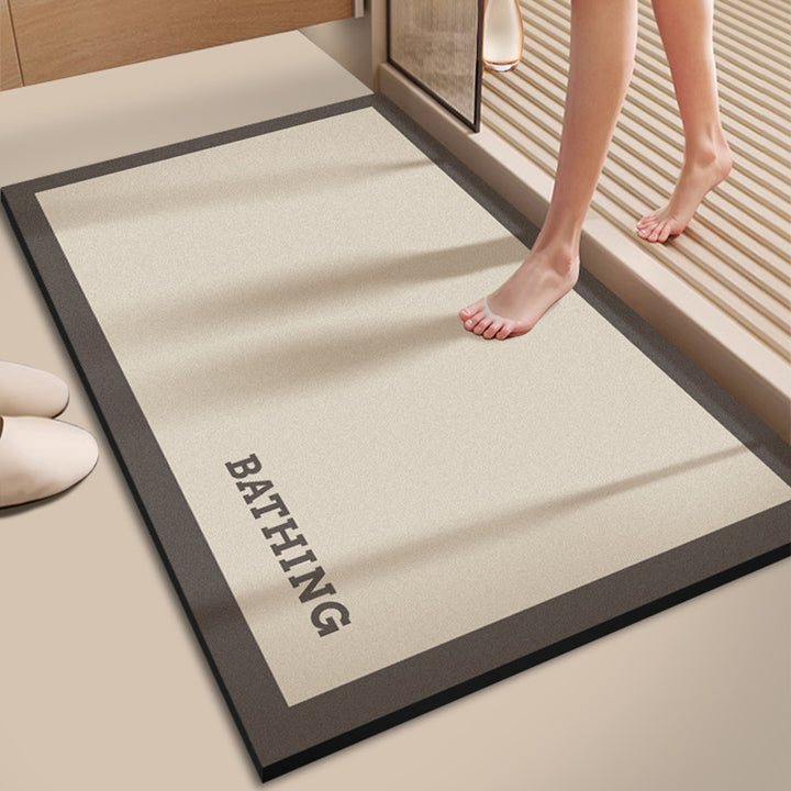 Soft Textured Bathroom Rug Kalsten