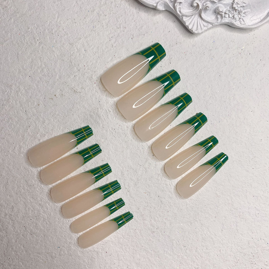 Artistic Acrylic Long Nail Extensions