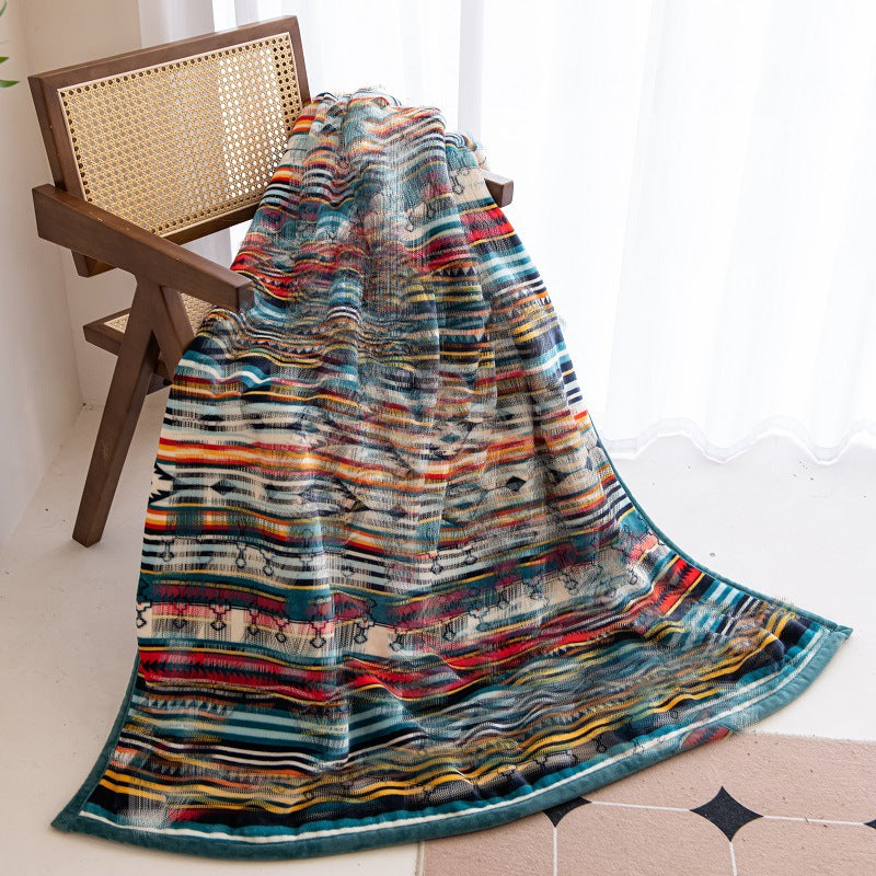 Plush Decorative Throw Blanket