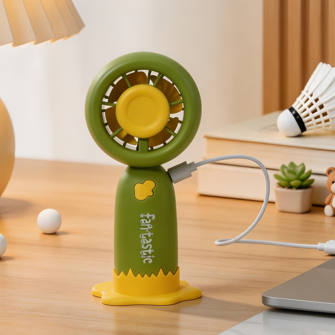 Women's Portable Table Fan with Fun Design and USB Connection Kalsten