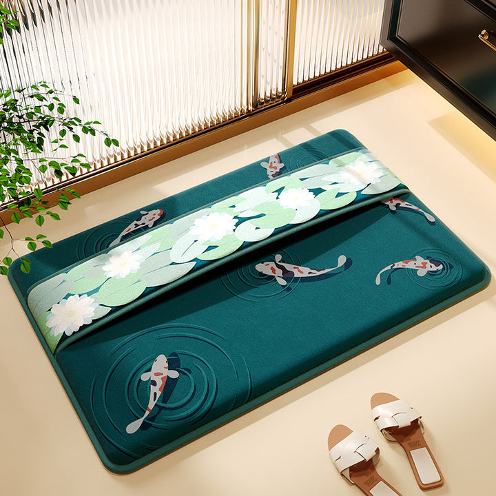 Elegant Japanese Style Floor Mat Kalsten