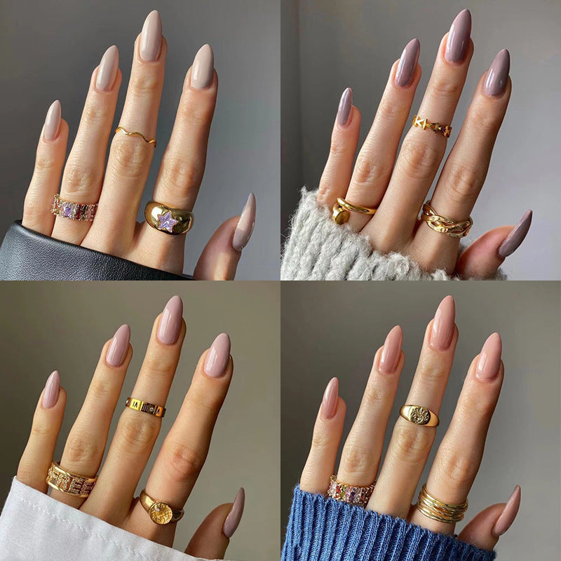 Elegant Acrylic Nails with High Gloss Finish Kalsten