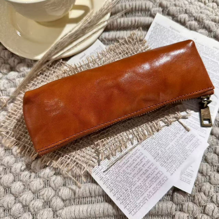Premium Leather Pencil Case