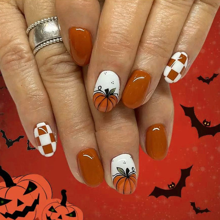 Artistic Halloween-Themed Nail Art Enhancements Kalsten