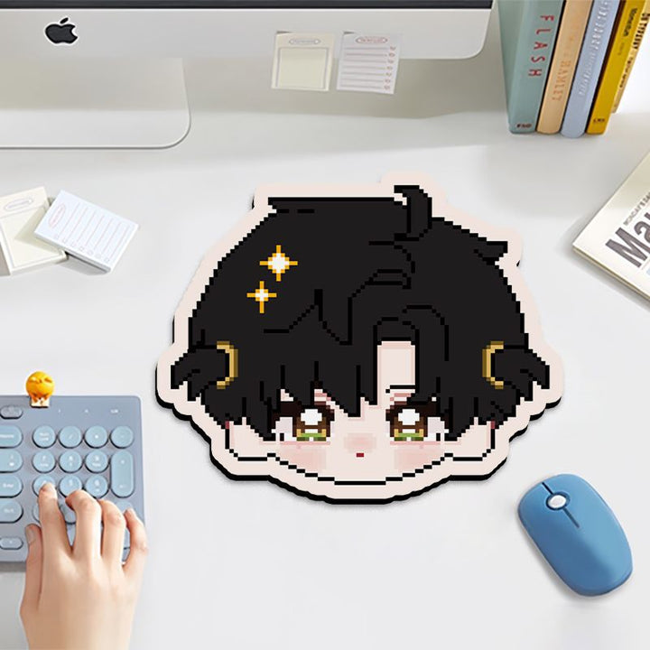 Pixel Art Character Mouse Pad