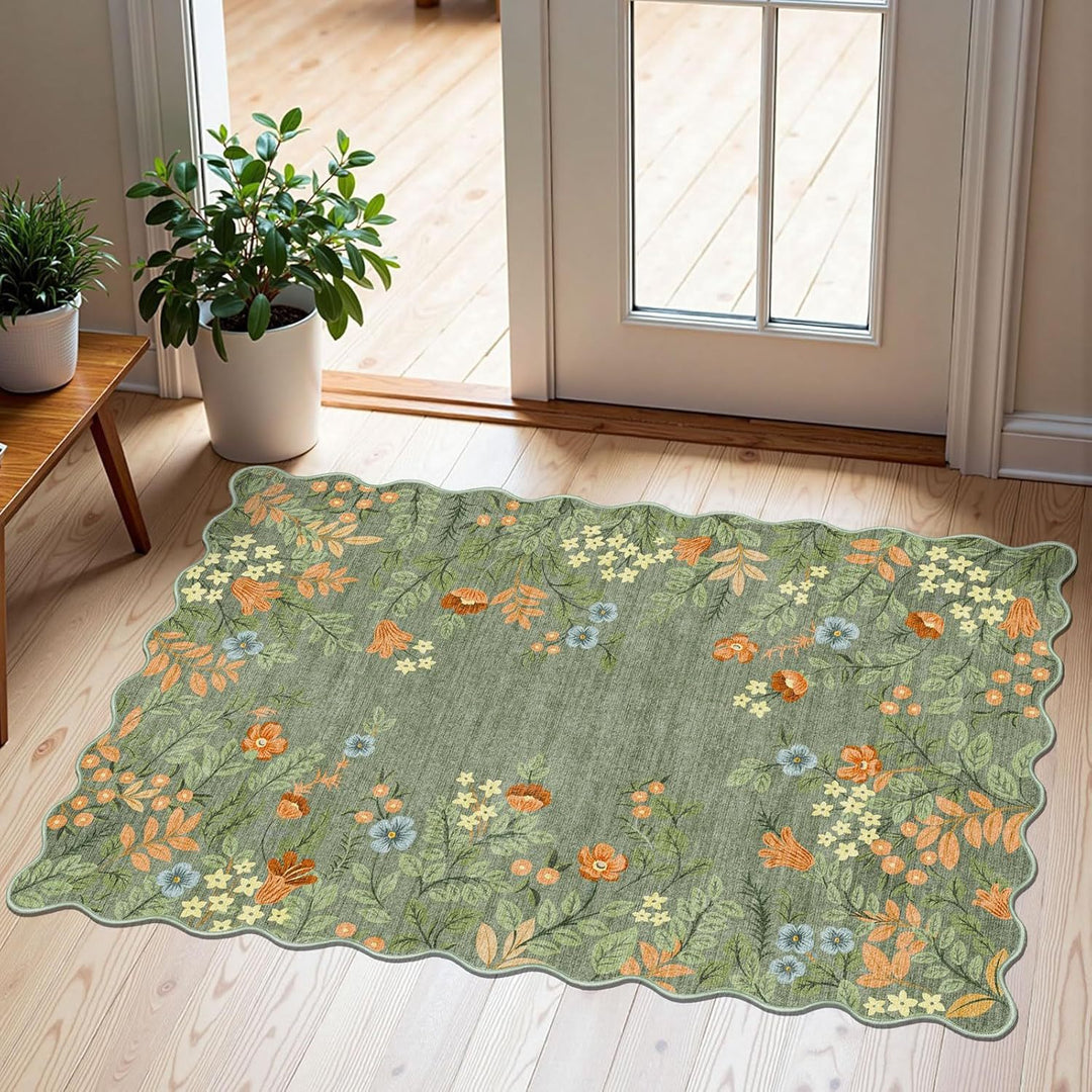 Striped Indoor Area Rug Kalsten