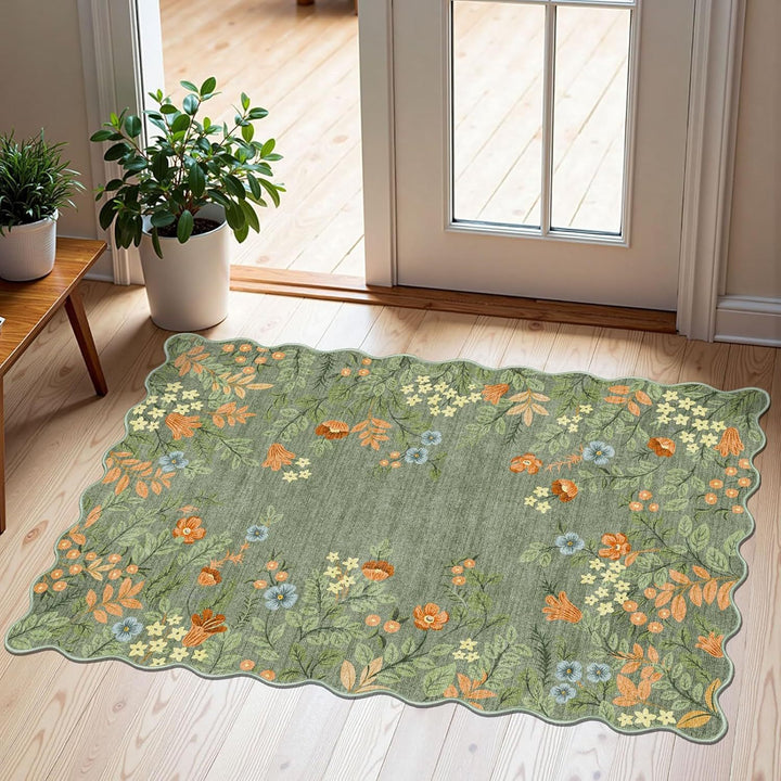 Striped Indoor Area Rug Kalsten