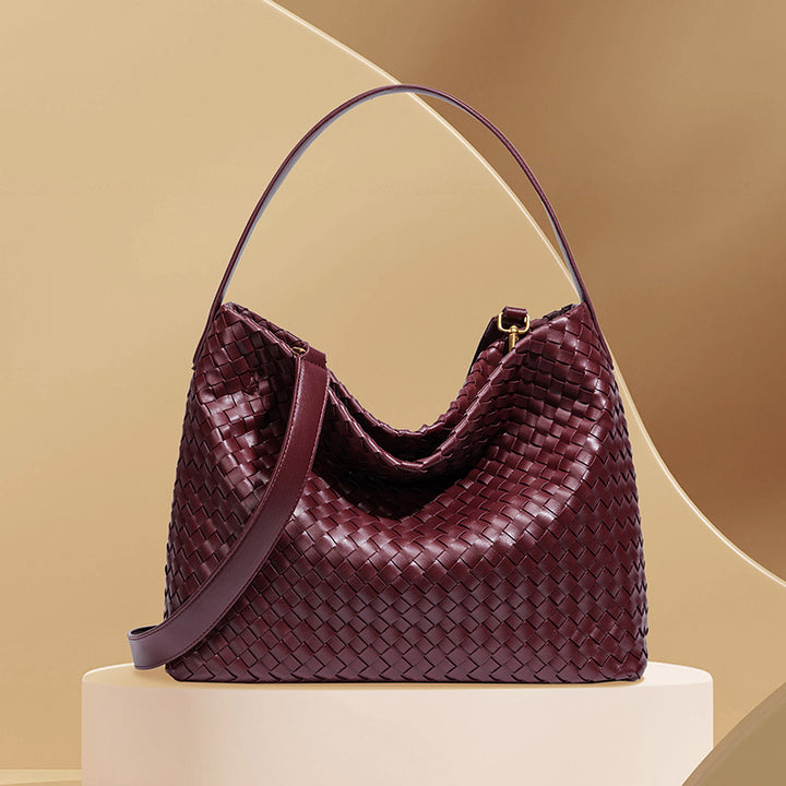 Textured Woven Hobo Bag Kalsten