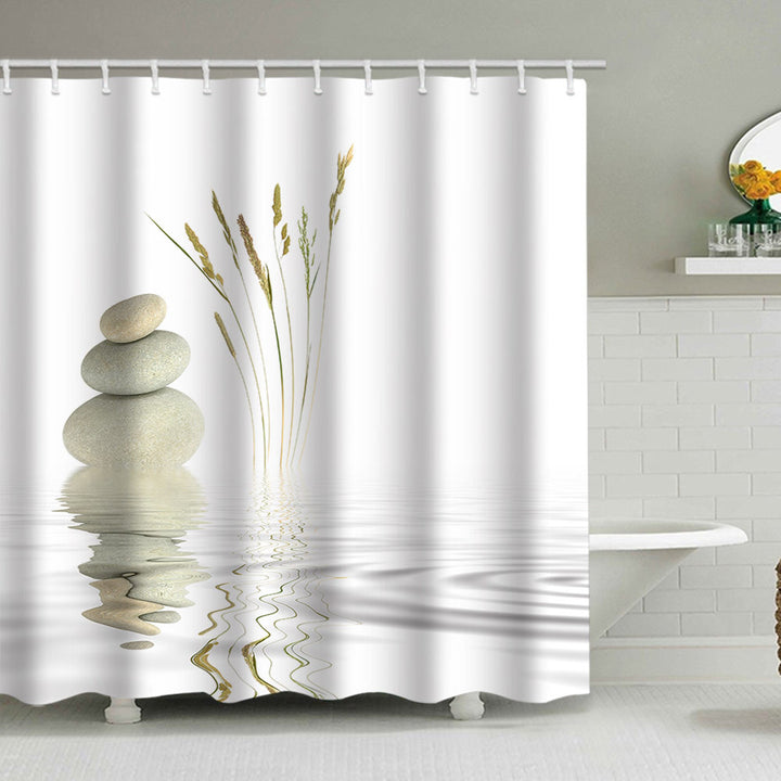 Artistic Floral Shower Curtain Kalsten
