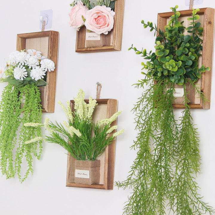 Wall-Mounted Decorative Floral Hanging Planter