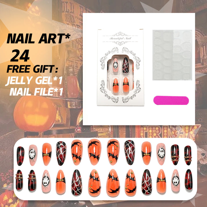 Halloween-Themed Press-On Nail Collection