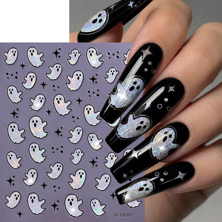 Halloween-Themed Nail Art Sticker Set  1791507032