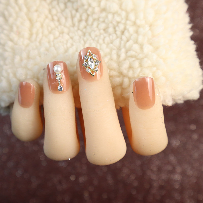 Elegant Decorative Press-On Nail Kit