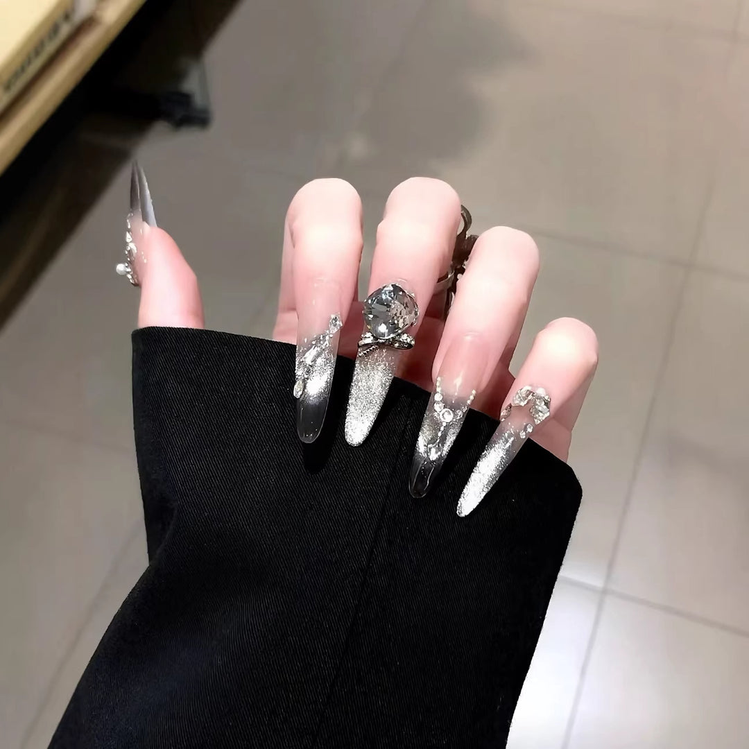 Glamourous Stiletto Nail Art Extensions