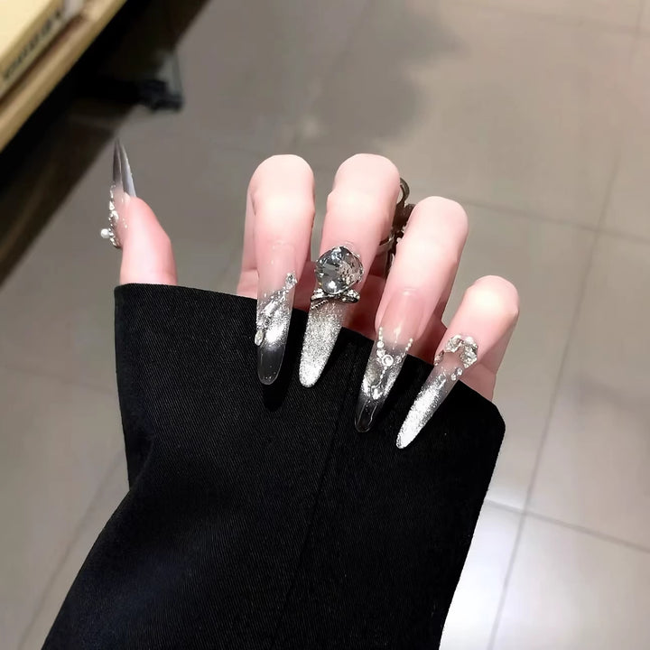 Glamourous Stiletto Nail Art Extensions