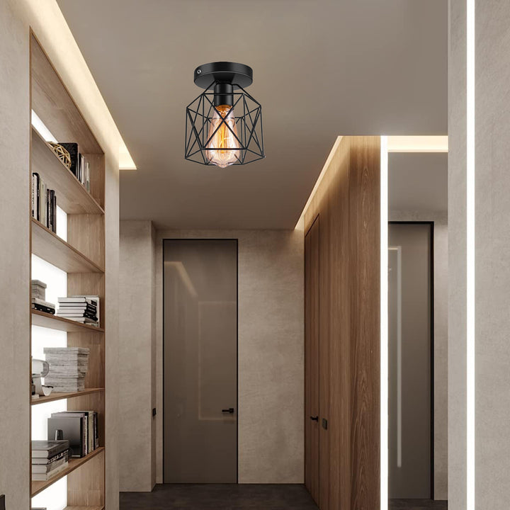 Industrial Style Ceiling Fixture