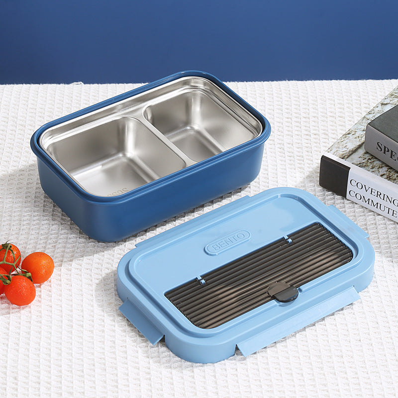 Multi-Compartment Stainless Steel Bento Lunch Box