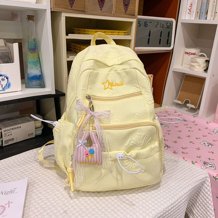 Stylish Textured Backpack Kalsten