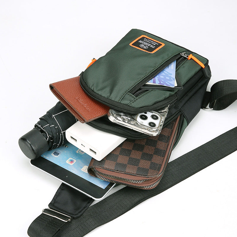 Military-Inspired Versatile Sling Bag Kalsten