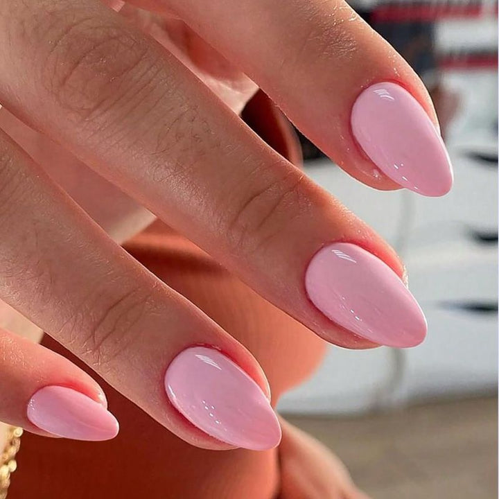 Acrylic nail set with elegant and natural designs Kalsten
