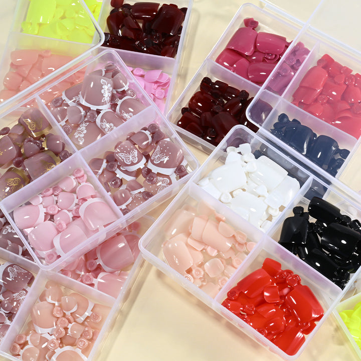 Variety Press-On Nail Tips Set Kalsten