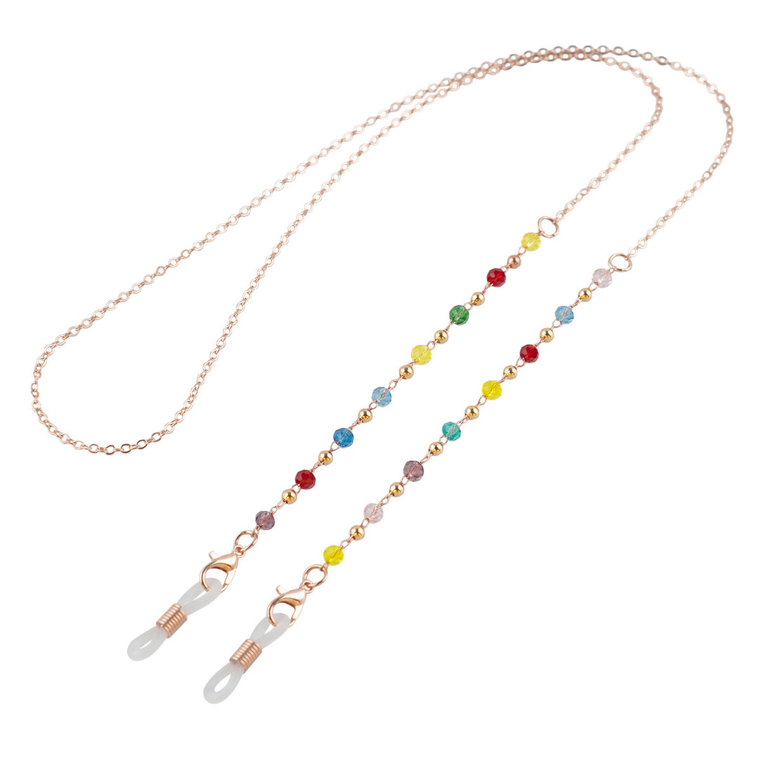 Colorful Crystal Decorative Eyewear Chain Kalsten