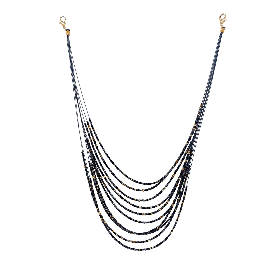 Multilayered Beaded Necklace Kalsten