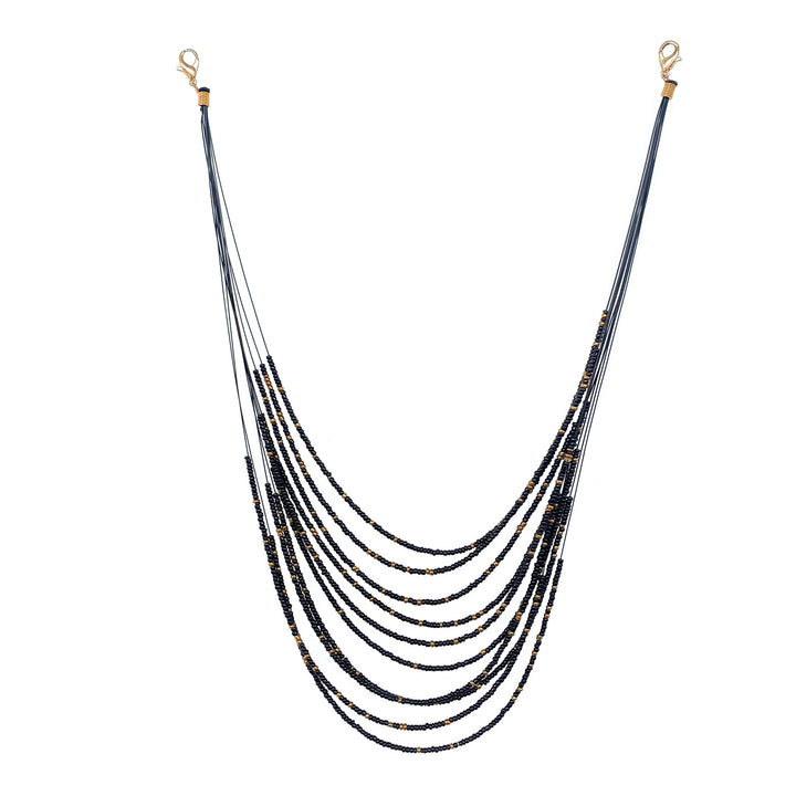 Multilayered Beaded Necklace Kalsten