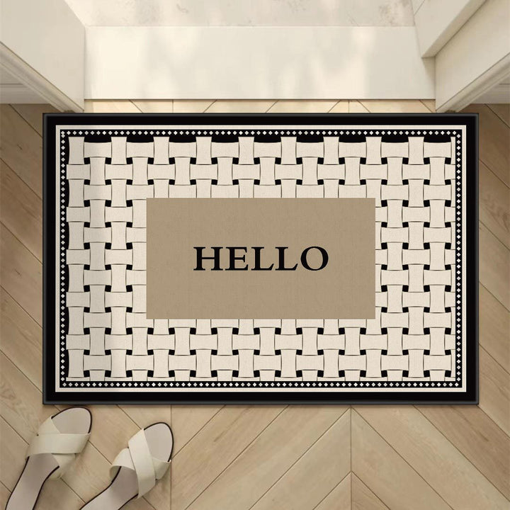 Decorative Textured Welcome Mat