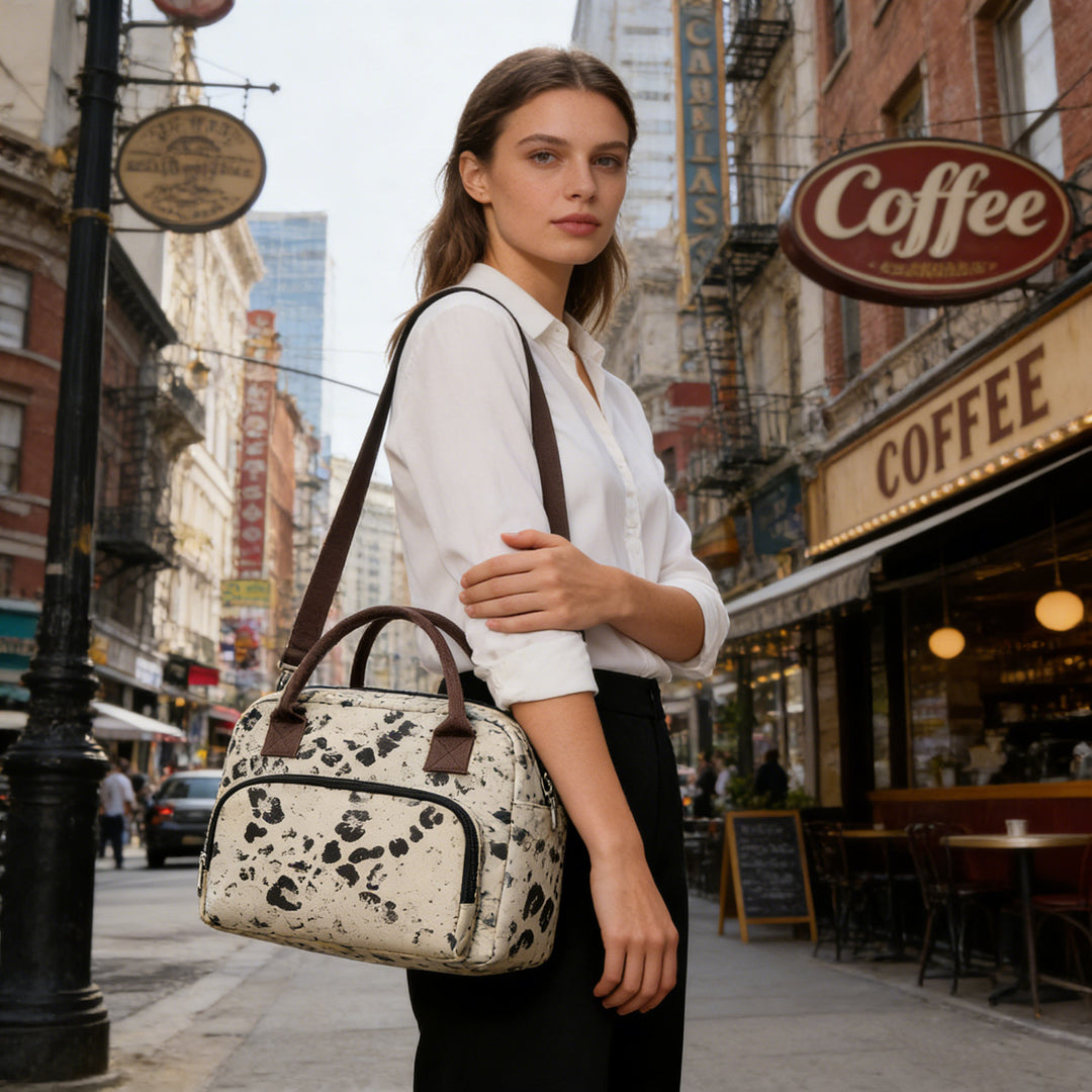 Stylish Leopard Print Handbag