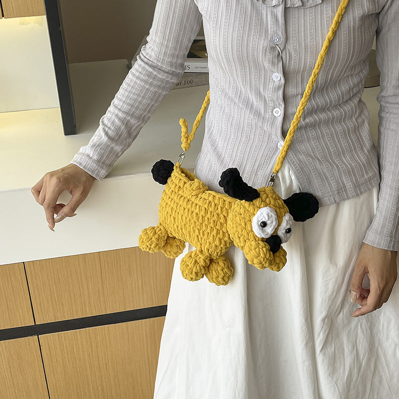 Creative Plush Animal Crossbody Bag