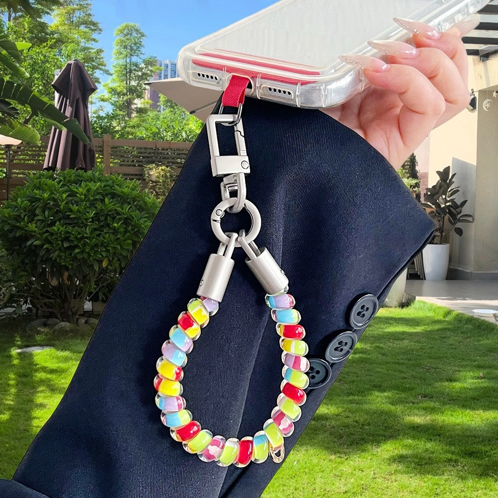 Beaded Phone Strap Holder Kalsten