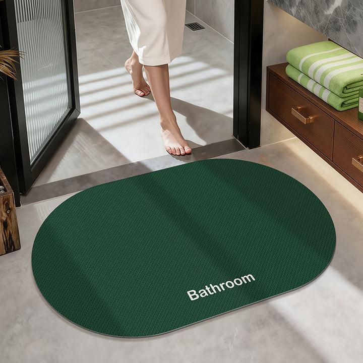 Round Bathroom Comfort Mat Kalsten
