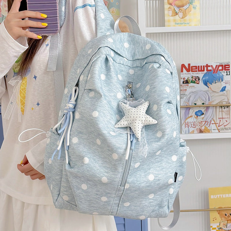Playful Polka Dot Backpack Kalsten