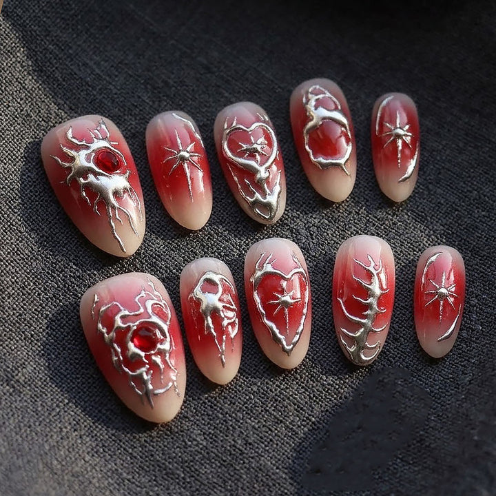 Artistic Gothic Nail Art Set