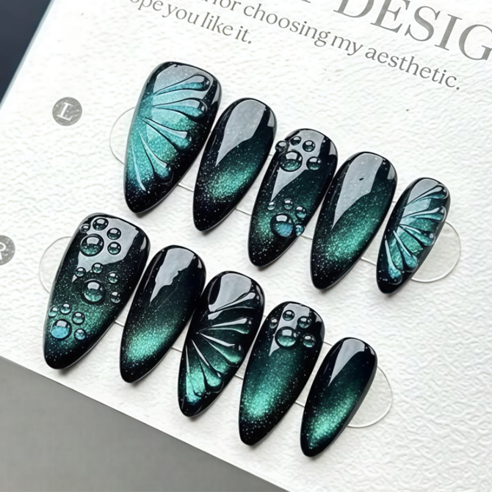 Creative nail art set with stylish 3D effects Kalsten