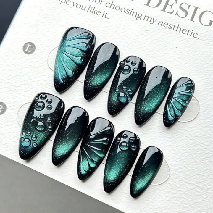 Creative nail art set with stylish 3D effects Kalsten